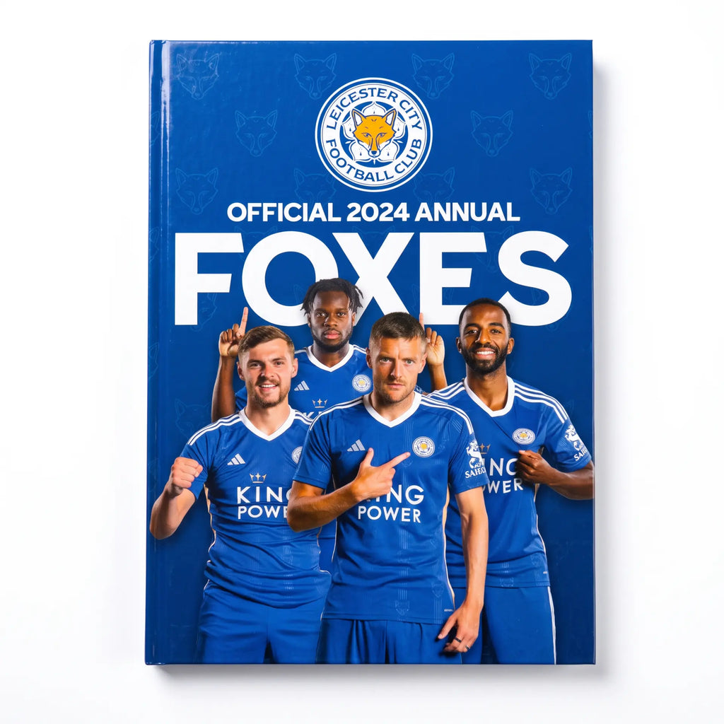 Leicester City Official 2024 Annual hardback cover