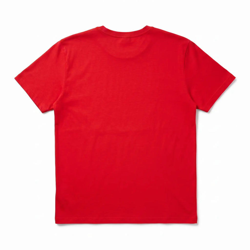 Brentford Mbeumo graphic red t-shirt back