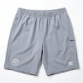 Brentford Flint Grey Presentation Woven Shorts front