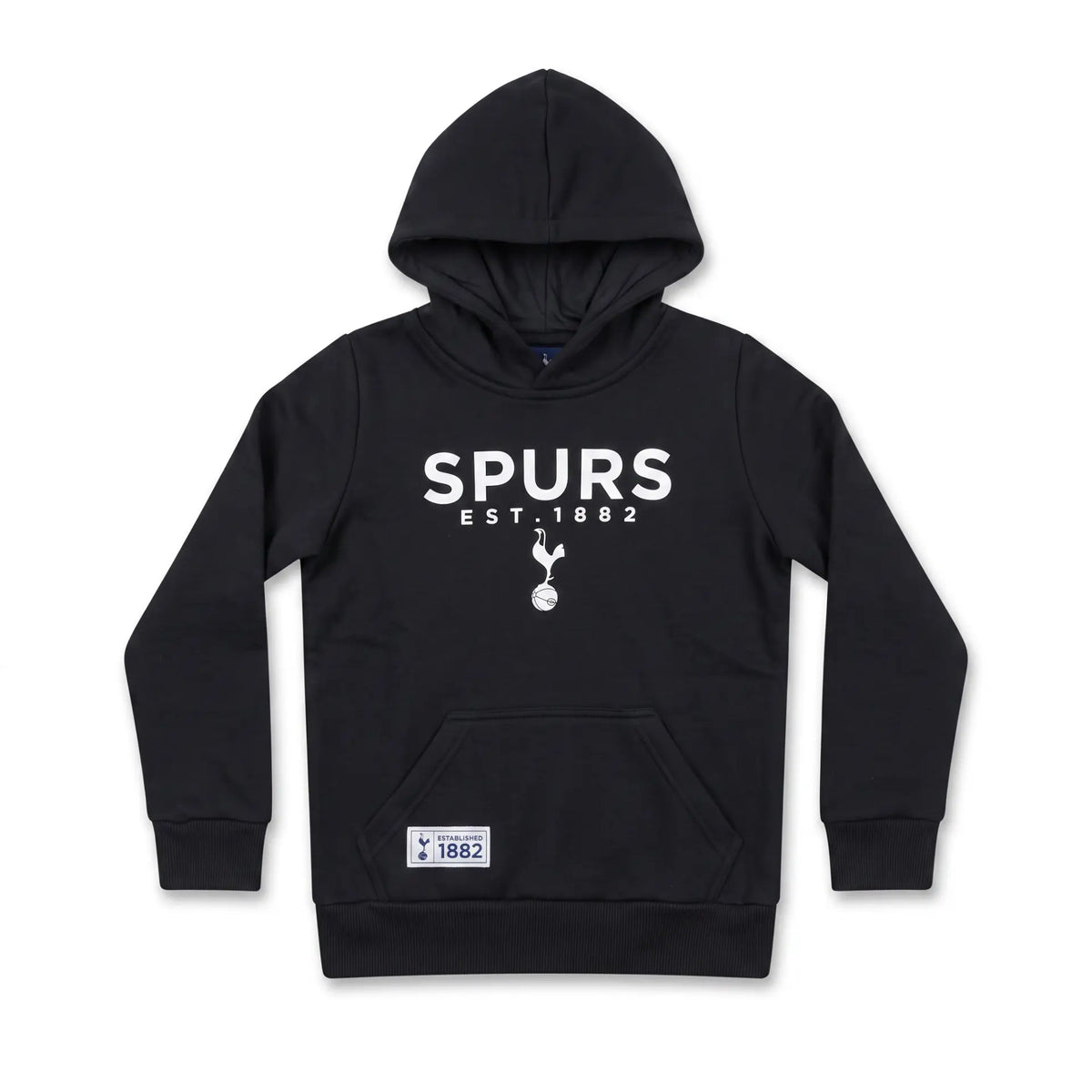 Tottenham OTH Black Hoodie - Kid's front