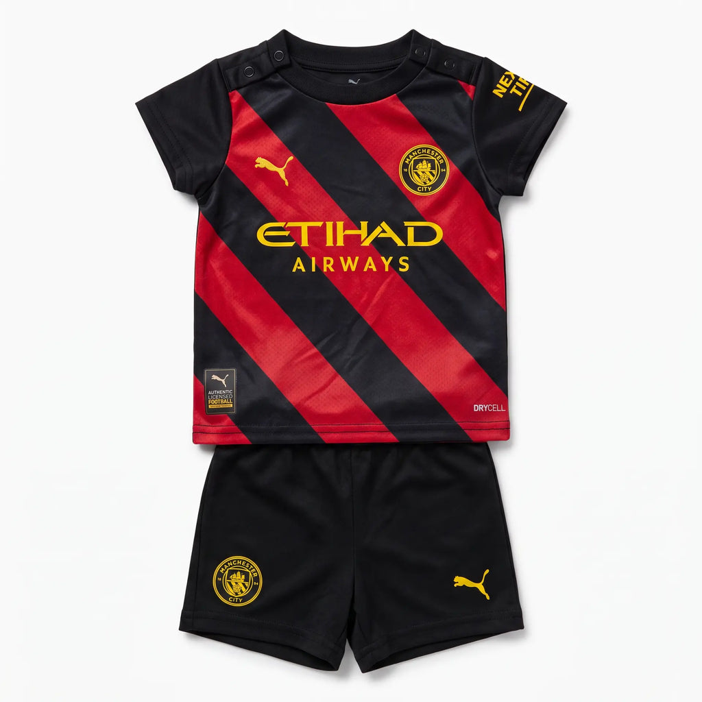 Manchester City 2022/23 infant away kit front