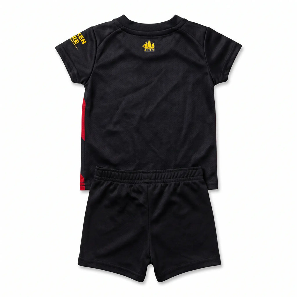Manchester City 2022/23 infant away kit back