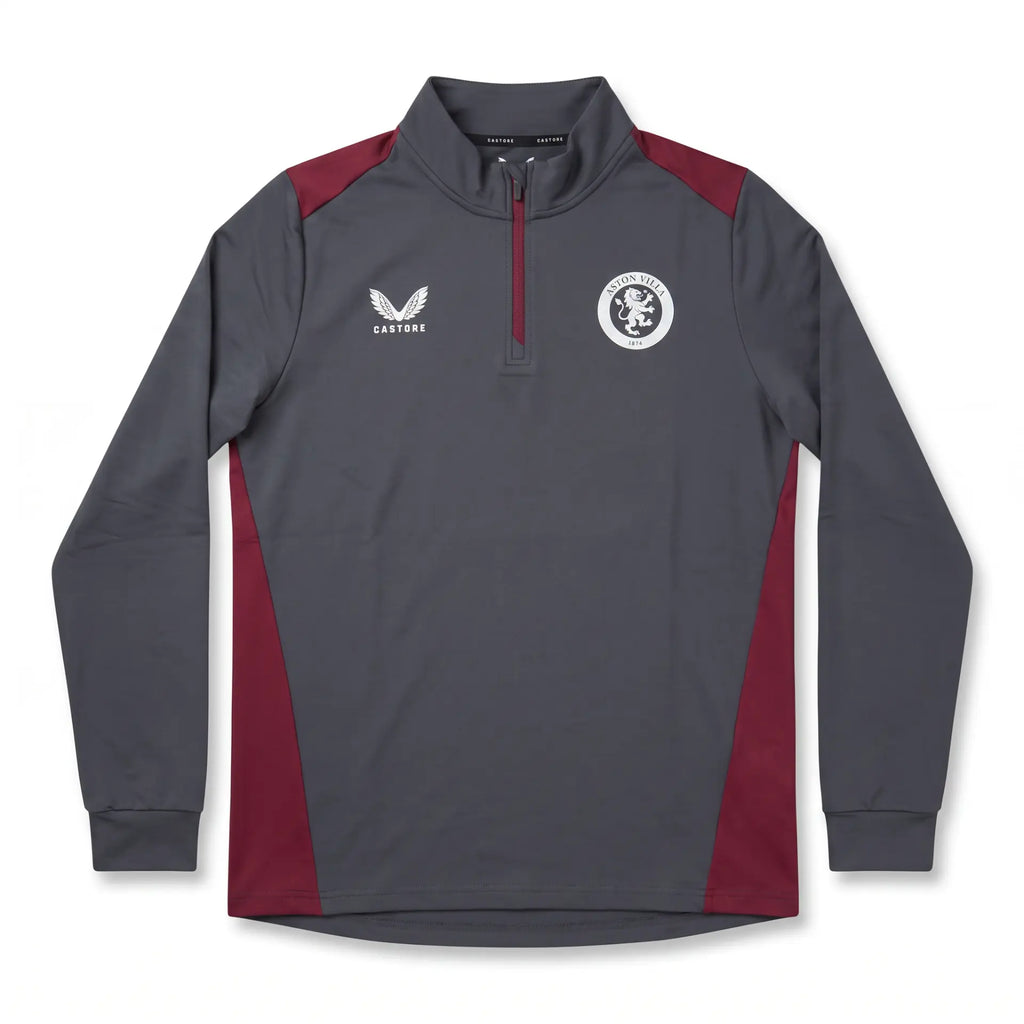 Aston Villa 2023/24 1/4 Zip Training Top front