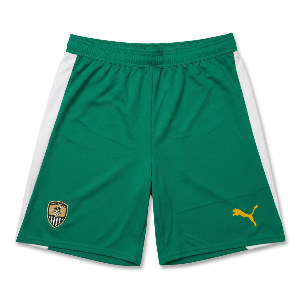 Notts County 2025/26 Player Issue Away Football Shorts front