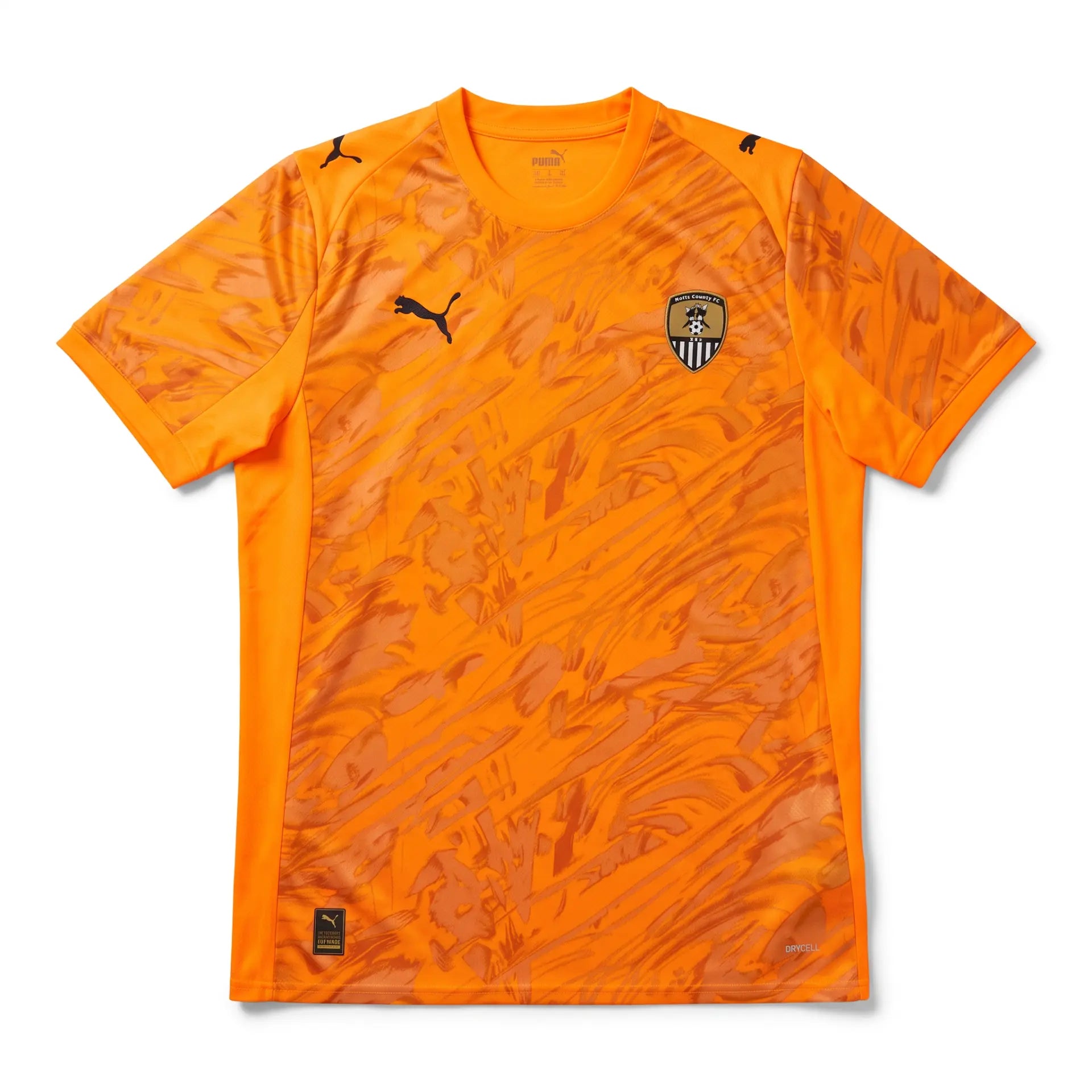 Notts County 2025/26 Player Issue GK Away Football Shirt front
