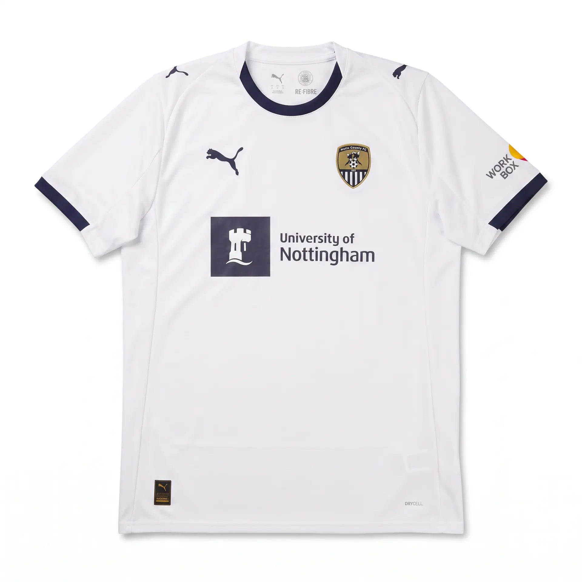 Notts County 2025/26 Player Issue Third Football Shirt front