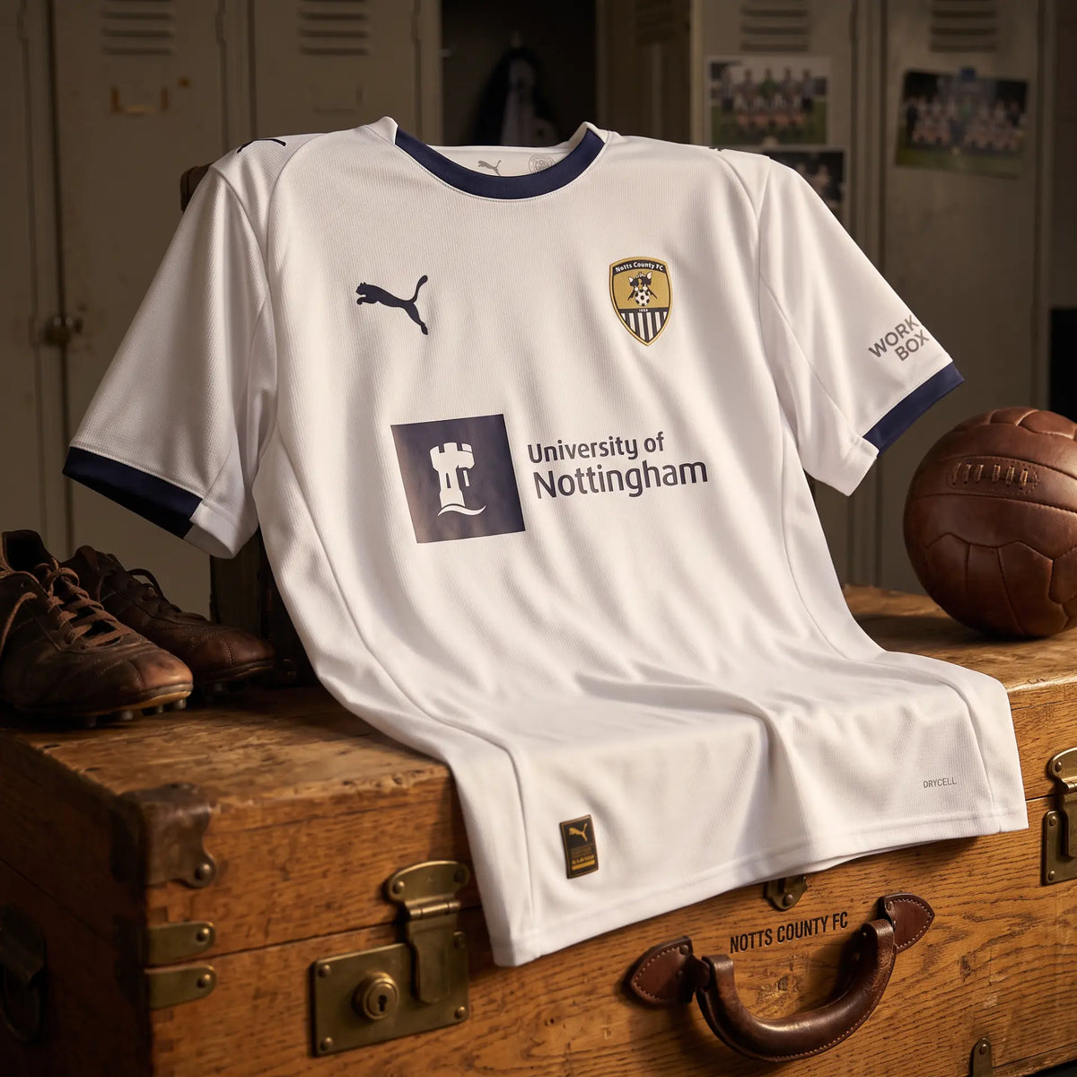 Notts County 2025/26 Player Issue Third Football Shirt lifestyle