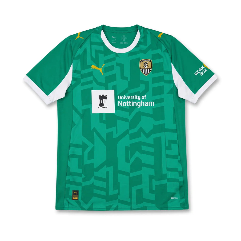 Notts County 2025/26 Player Issue Away Football Shirt - Printed Version