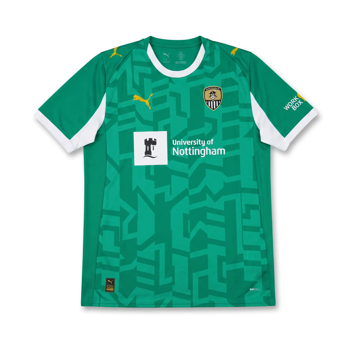 Notts County 2025/26 Player Issue Away Football Shirt front