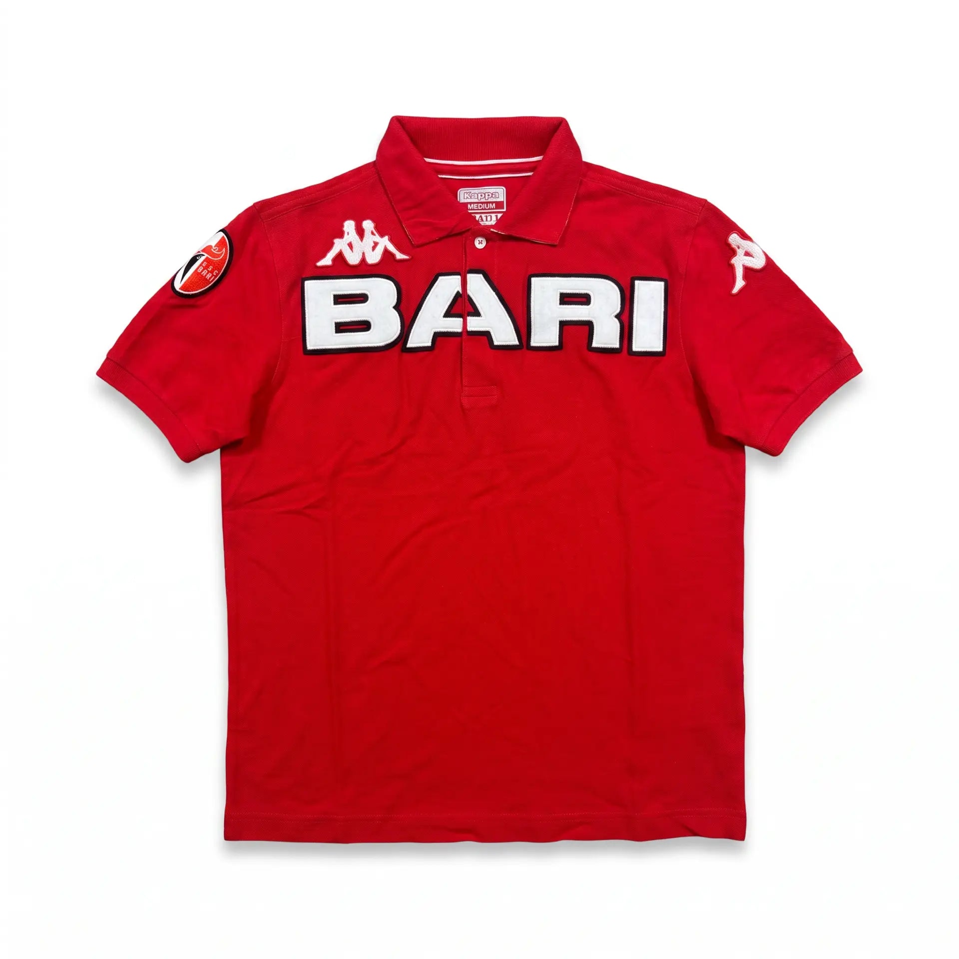 SSC Bari Red Polo Shirt front