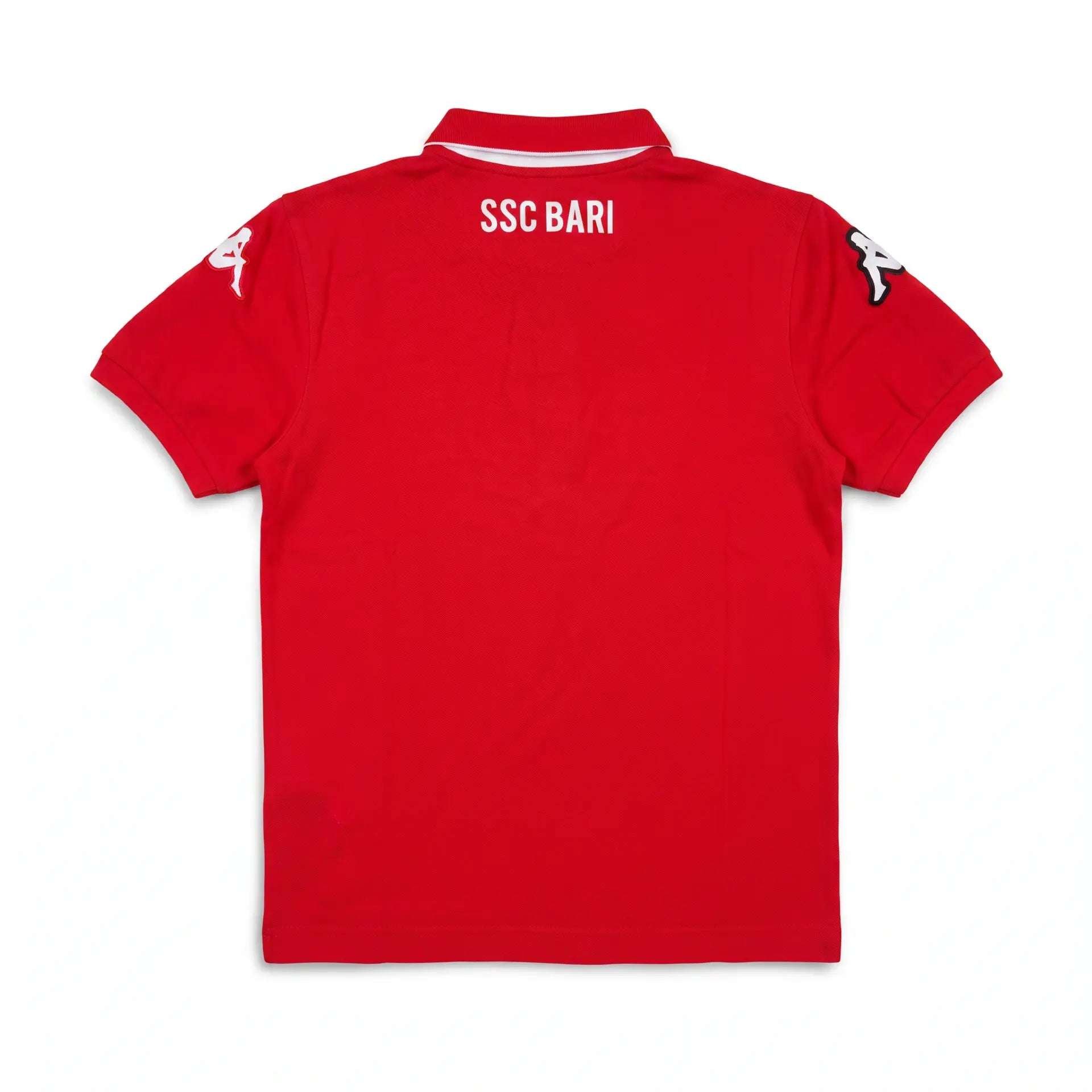 SSC Bari Red Polo Shirt back