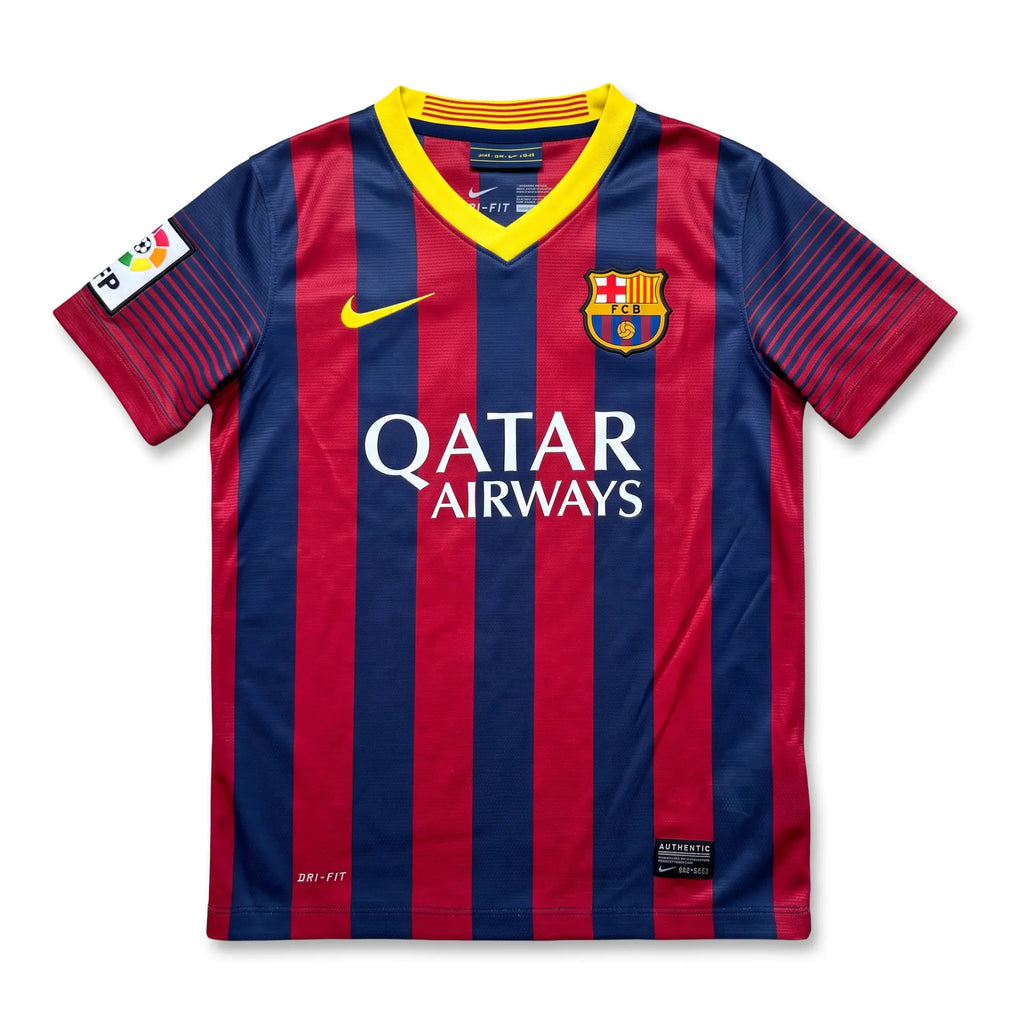 Barcelona 2013/14 Home Football Shirt - Messi 10 - 9-10 Years back
