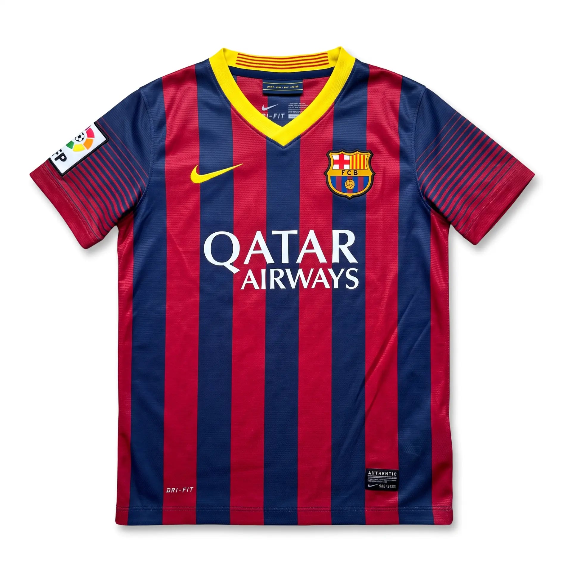 Barcelona 2013/14 Home Football Shirt - Messi 10 - 9-10 Years back