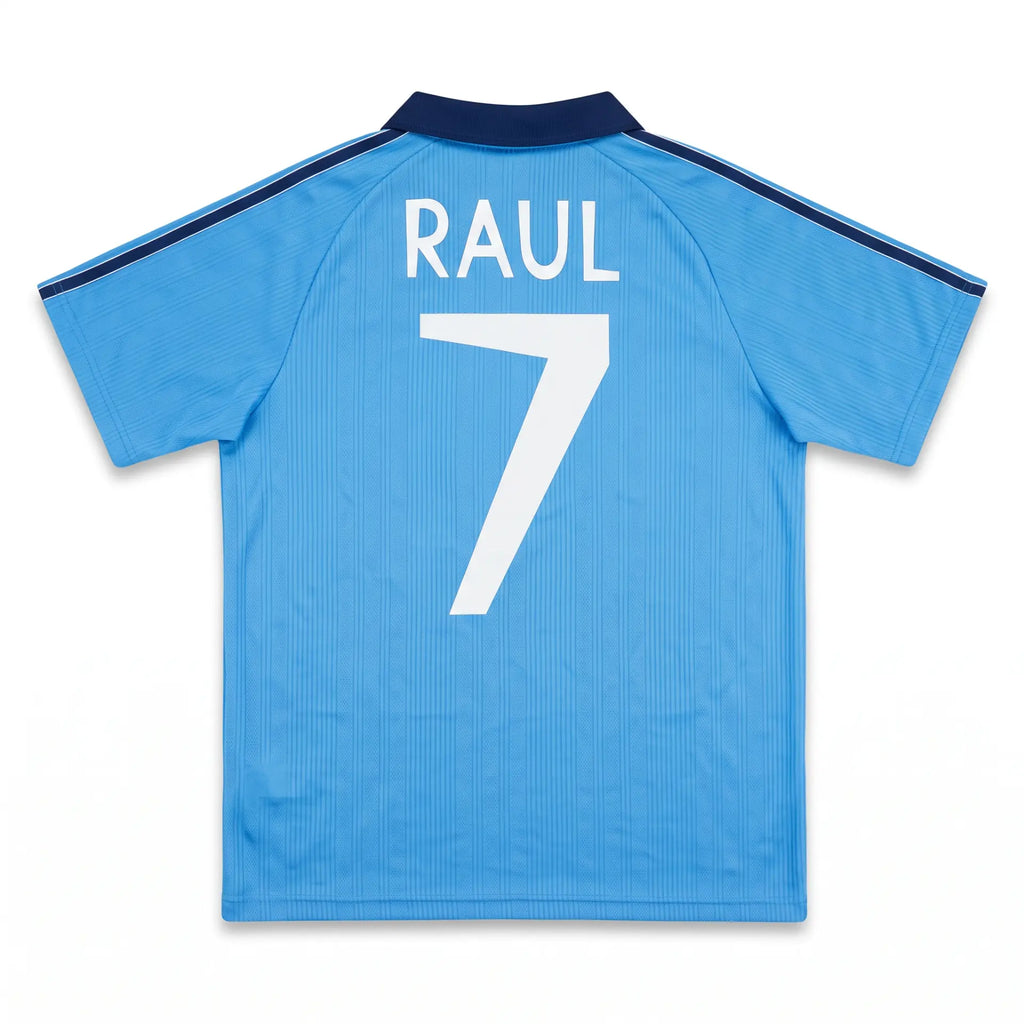 Real Madrid 1999/2000 Third Football Shirt - Raul 7 - front