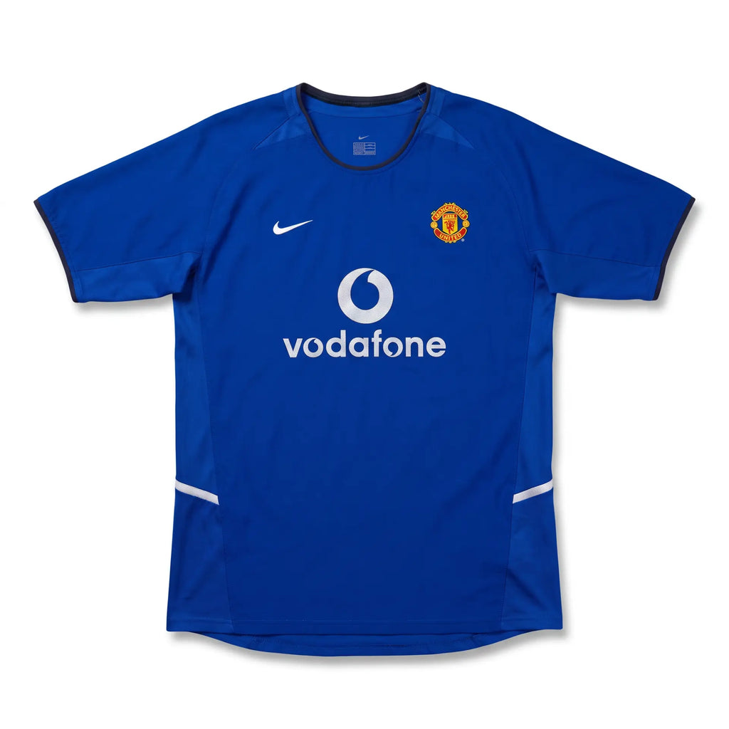 Manchester United 2002/03 third shirt front with Vodafone sponsor