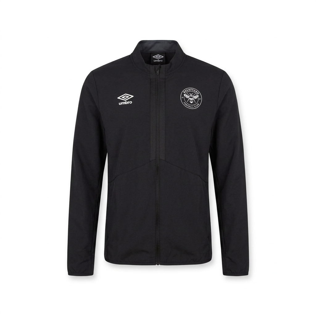 Brentford 2021-22 Black Presentation Jacket - 3XL