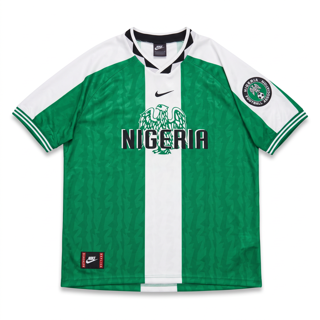 Nigeria 1996 Home Football Shirt