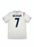 England 2006-08 Home Football Shirt - BECKHAM 7 - L (6/10)
