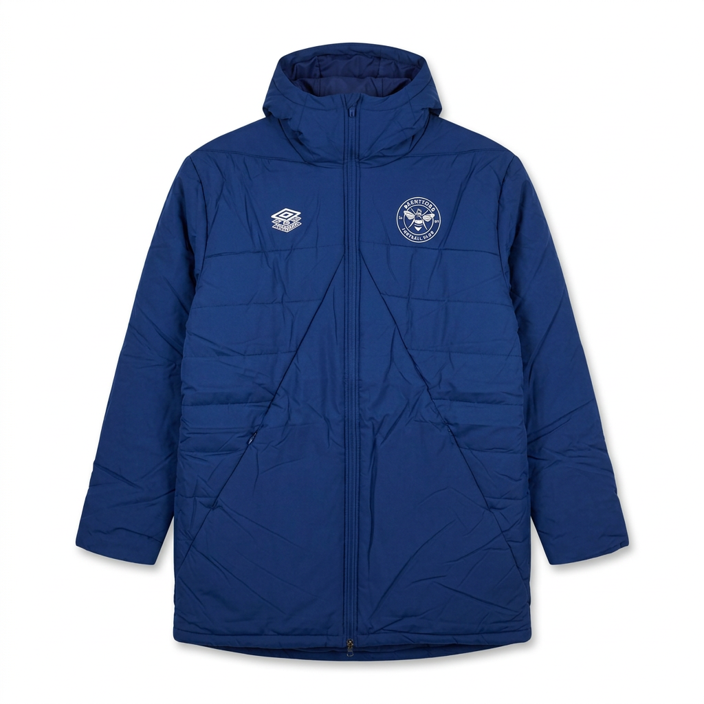 Brentford 2024-25 Navy Padded Jacket
