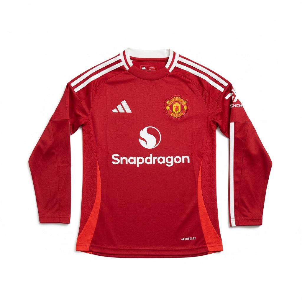 Manchester United 2025-26 Home Football Shirt - Front