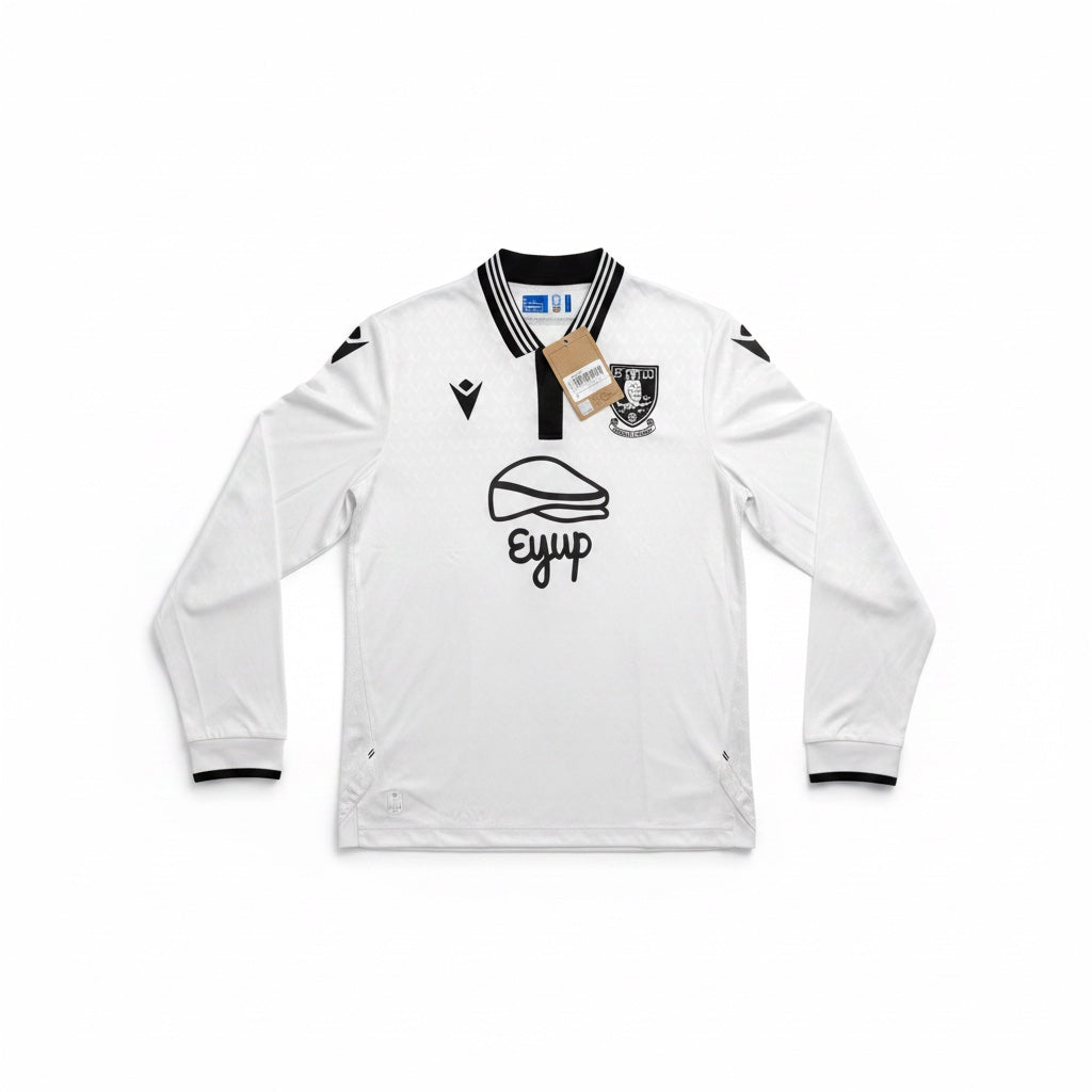 Sheffield Wednesday 2023/24 Away L/S Football Shirt - front with tags