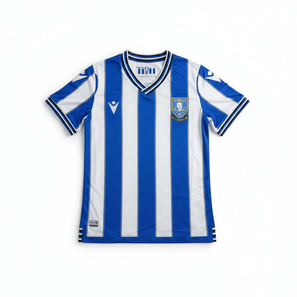 Sheffield Wednesday 2022/23 Home Kids Shirt Front