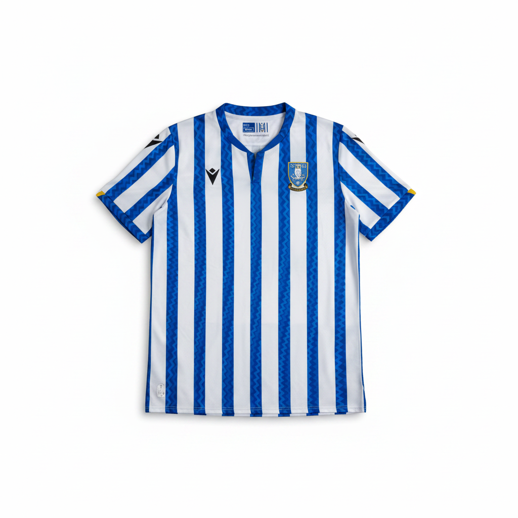 Sheffield Wednesday 2024/25 Home Kids Shirt - Detail