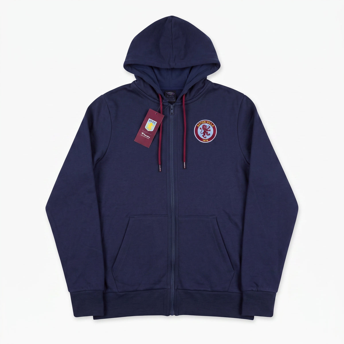 Aston Villa Emblem Logo Navy Hoodie